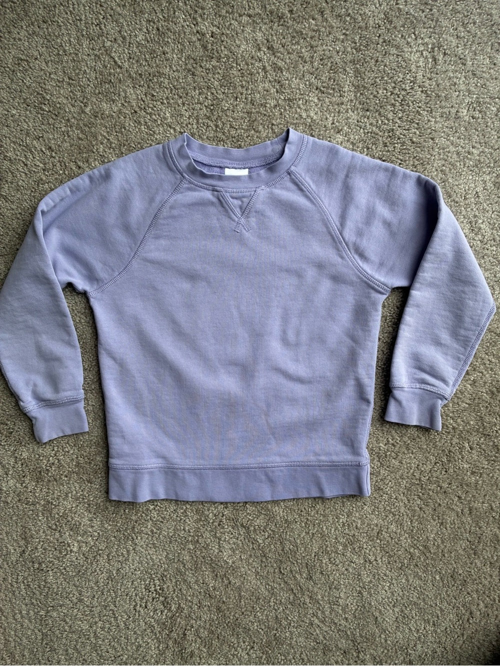 Hanna Andersson Girl’s Crewneck Sweatshirt in Light Lavender